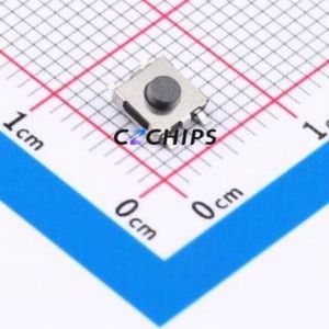 TP11822615 Tactile Switch SMD-4P,4.5x4.5mm Switch Single Pole Single Throw Round Button 2.6N Vertical Mount - Product Image 1