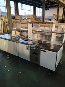 Estación de agua de acero inoxidable para bar de hotel. - Product Image 2