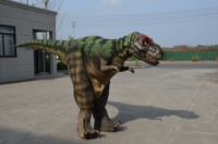 Costume de dinosaure en silicone imperméable grandeur nature pour parc national, costumes de dinosaures personnalisés