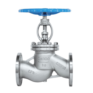 Vanne à soupape à molette DN50 2 pouces ANSI 150LB en PTFE et acier inoxydable 304 à extrémité à bride pour l'eau - Product Image 3