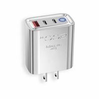 Colokan AS EU 200W 2 Type-c+ USB Pengisi Daya Cepat Ponsel Tipe c PD Pengisi Daya Cepat 200W Adaptor Daya Usb-c