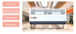 Calefactor Industrial Comercial Silencioso con Control Inteligente <span class=keywords><strong>de</strong></span> Temperatura <span class=keywords><strong>de</strong></span> 15 KW, Cortina <span class=keywords><strong>de</strong></span> Aire Caliente Eléctrica - Product Image 4