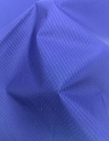 20D Argent TPU Enduit Laminé 15mm Ripstop Nylon Tissu Veste Imperméable Tissu Argent