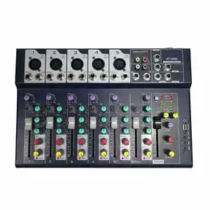 F7 dj audio mixer