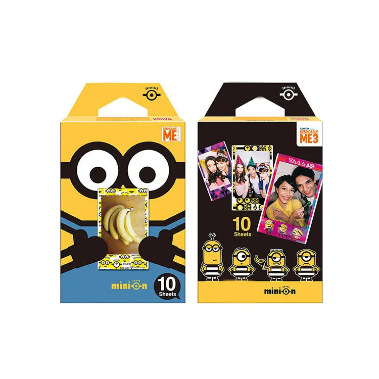 Fujifilm Instax มินิภาพยนตร์ Minion สำหรับ8/9/7S/25กล้องทันที