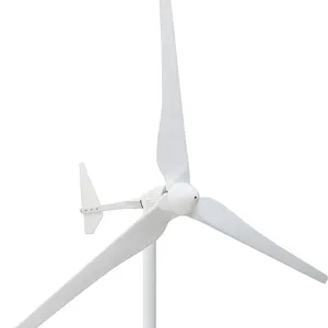 Wuxi Export Horizontal Axis Wind Turbine 2000w Wind Turbine And Solar Panel Hybrid System For Home Use Or Factory Use