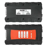 Pour C-ummins INLINE 7 adaptateur de liaison de données INLINE pour outil de Scanner de Diagnostic de camion Cummins avec logiciel de Code C-ummins In-site 8.7