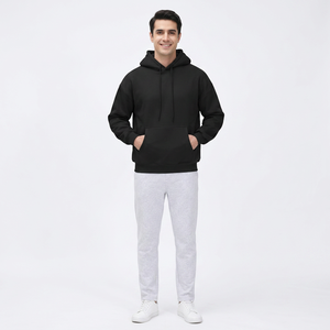 Pullover Hoodies for <b>Men</b> Women Custom <b>Plain</b> Winter <b>Sweatshirt</b> Soft Fleece Material Hoodie Wholesale - Product Image 1