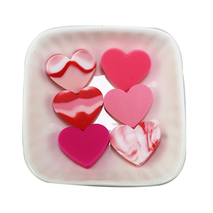 Nuevo Diseño de Cuentas de Silicona Coloridas en Forma de Corazón para el Día de San Valentín, para Parejas, para Hacer Collares y Joyería - Product Image 6