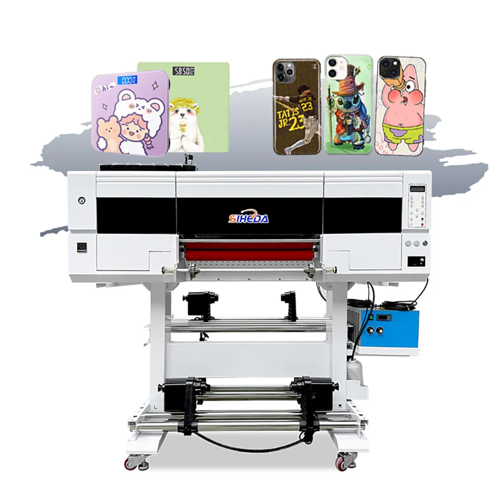 60 см печать ширина печати и ламинирование 2 в 1 Многофункциональный УФ-принтер Dtf печатная машина