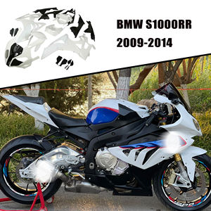 ชุดแต่งกายรถมอเตอร์ไซค์แบบกำหนดเองได้ - ชุดแฟริ่งพลาสติก ABS สีขาวไม่ทำสี สำหรับ BMW S1000RR S <span class=keywords><strong>1000RR</strong></span> ปี 2009 2010 <span class=keywords><strong>2011</strong></span> 2012 2013 14 - Product Image 3