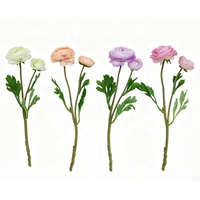 Grosir Batang Ranunculus Buatan Panjang 45cm Batang Ranunculus Dekoratif
