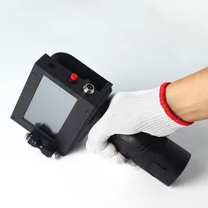 Portable Expiry Date Continuous Handheld Inkjet Code Printer With Quick Drying ink