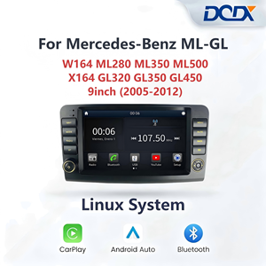 Pour <span class=keywords><strong>Mercedes</strong></span>-Benz ML-Class ML280 ML350 ML500 GL-Class GL320 GL350 9 pouces 2005-2012 Autoradio Linux CarPlay Android Auto - Product Image 1