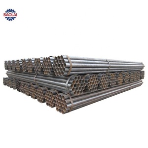 Ống thép hàn Q235 Q345 ERW, ống thép mối thẳng, đường kính 6'', 8'', 10'', ống thép đen - Product Image 4