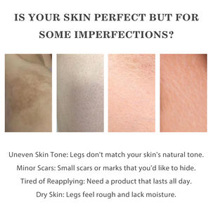 Correcteur de teint imperméable durable en gros, une seule pièce, 100 ml, maquillage pour les jambes profondes - Product Image 2