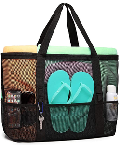 เวียดนามโรงงานขายส่ง Beach Tote กระเป๋าตาข่ายกระเป๋าชายหาด9กระเป๋าชายหาดกระเป๋าของเล่น - Product Image 2
