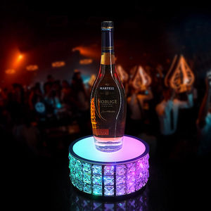 Support à <span class=keywords><strong>vin</strong></span> en cristal en forme de cœur rétro lumineux de luxe pour <span class=keywords><strong>bar</strong></span> KTV, base à <span class=keywords><strong>vin</strong></span> pour liqueur, présentoir à <span class=keywords><strong>vin</strong></span> XO, plateau à <span class=keywords><strong>vin</strong></span> LED - Product Image 5