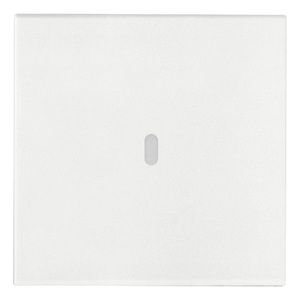 White Axial Push <b>Button</b> Switch 4.5 In Length 0.5 In Height For Electrical Applications - Product Image 1