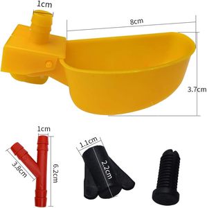 Pegion Jaune <span class=keywords><strong>Abreuvoir</strong></span> automatique pour oiseaux Cage à caille <span class=keywords><strong>Abreuvoir</strong></span> pour animaux - Product Image 6