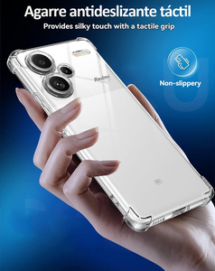 <span class=keywords><strong>Coque</strong></span> souple de luxe en <span class=keywords><strong>silicone</strong></span> TPU pour Xiaomi <span class=keywords><strong>Redmi</strong></span> <span class=keywords><strong>Note</strong></span> 13 12 11S 11T Pro Plus Pro + 12C 13C 4G 5G <span class=keywords><strong>coque</strong></span> mince transparente antichoc - Product Image 4
