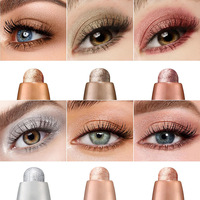 Palette de fards à paupières OEM, étiquette privée, cosmétiques, étui transparent, crayon gel pailleté, pigments, maquillage pour les yeux