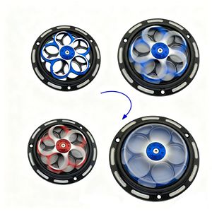 Cache de protection décoratif pour moteur de moto <span class=keywords><strong>Piaggio</strong></span> Spring/Sprint 150 avec ventilateur modifié - Product Image 2