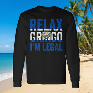 Maglietta a maniche lunghe Relax Gringo I'm Legal El Salvador - Product Image 3