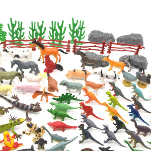 Trang Trại Xem Đại Dương Nhựa Bức Tượng Nhỏ Động Vật Cho Số Lượng Lớn Trẻ Em Đồ Chơi Bò Sát Bộ Vật Liệu An Toàn Mịn Thằn Lằn Ếch Cá Sấu Rắn - Product Image 2