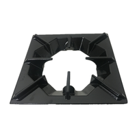 Accessoires pour cuisinière à gaz Support carré pour cuisinière à gaz Cadre rond pour cuisinière à gaz Support coupe-vent Cadre pour casserole Cadre antidérapant épaissi