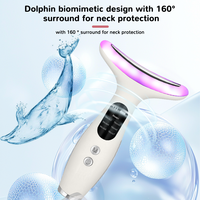 Appareil de beauté portable anti-âge 2025 pour le visage et le cou, microcourant raffermissant, en ABS et acier inoxydable, pour la réduction des graisses et le lifting