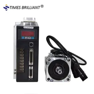 中国供应 220V 750W 2.39 NM 3000rpm 交流伺服电机 0.75kw 带驱动器的数控伺服电机