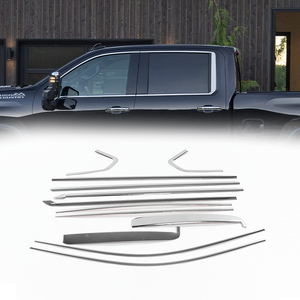 Kit De 8 Piezas: Manijas Y Biseles De Puerta Gris Para Chevy/GMC - Juego Completo Interior Izquierdo Y Derecho