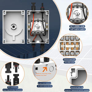 ईपीप्रो 32a रेटेड करंट अलग-अलग स्विच डिस्कनेक्टर उच्च वोल्टेज चार पोल फोटोवोल्टिक अलगाव स्विच - Product Image 6