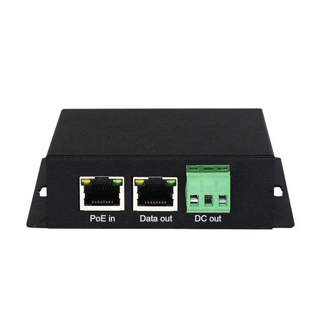 Factory Price 802.3af/at/bt POE Switch Splitter High Power 30W 60W 90W 12V DC Output Gigabit Industrial Isolated PoE Splitter