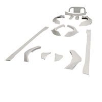 Kit carrosserie complet TIYPEOR pour BMW F82 M4 2014-2020 en résine : Lame avant, jupes latérales, diffuseur arrière, aileron arrière