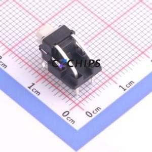 K6-6151F03 Tactile Switch Through hole Component (THT) Switch 1.6N Right Angle Insert 7.3mm 7.3mm - Product Image 2