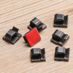 Clips de câbles autocollants personnalisables en gros – Supports de câbles durables <span class=keywords><strong>pour</strong></span> la gestion des fils à la maison, au bureau et en voiture - Product Image 2
