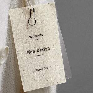 Directly Factory Cheap Price <strong>Custom</strong> Garment Uv <strong>Printing</strong> hang <strong>Tag</strong> Luxury <strong>Swing</strong> <strong>Tags</strong> Set String Design Paper <strong>Tags</strong> - Product Image 6