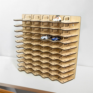 Vente directe d'usine depuis 16 ans, boîtes en <span class=keywords><strong>bois</strong></span> découpées au laser personnalisées pour voitures de collection, panneaux muraux, présentoirs de voitures durables - Product Image 2