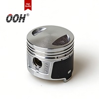 OOH Nuevo Kit de Pistón de Acero Inoxidable para Motor de Motocicleta, Venta Directa de Fábrica, con Sello y Rodamiento para Yamaha CG150-1 Scooter