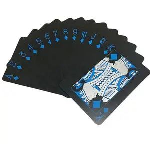 4 lentes de contacto de naipes para naipes personalizados a granel Mat King Playing Cards