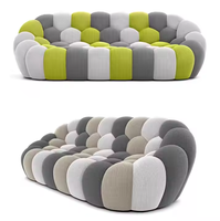 Meubles de maison personnalisés de concepteur de luxe canapé bouffant incurvé canapé bulle canapé pour salon hôtel salon meubles de salon