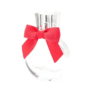 High Density Grosgrain Ribbon Bow With Elastic Loop For Perfume Bottle Bow Decorative