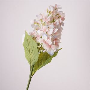 Flores de hortensia blancas grandes Nuevo diseño Hecho a mano Real Touch Elementos decorativos de boda reutilizables - Product Image 6