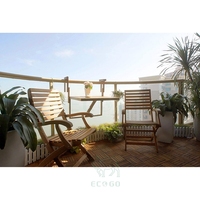 Table de bureau pliante pour balcon, Table d'appoint multifonctionnelle et Portable pour l'intérieur ou l'extérieur
