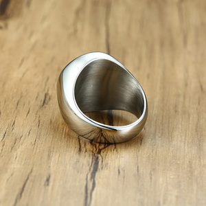 Custom Wholesale Mens Women Stainless Steel Crmation <strong>Keepsake</strong> Jewelry Blank Round Engraved <strong>Ash</strong> Urn <strong>Ring</strong> - Product Image 4