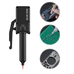 Pistolet à colle électrique intelligent personnalisé LY-TBK-006 avec écran LCD, sans goutte de colle, <span class=keywords><strong>aspiration</strong></span> pour collage de cadre, nouveau - Product Image 1