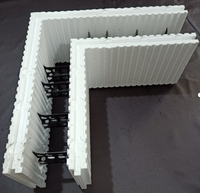 SONGMAO Blocs de coffrage isolant en polystyrène expansé (EPS) pour béton isolant (ICF)