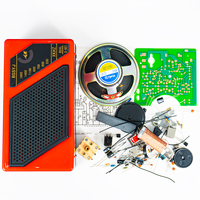 Kit de soudure DIY radio à huit tubes, carte de circuit électronique pour la pratique de l'assemblage, module d'expérimentation pédagogique pour l'apprentissage de l'électronique